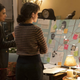 Ginger Gonzaga (left) and Tatiana Maslany in She-Hulk: Attorney At Law